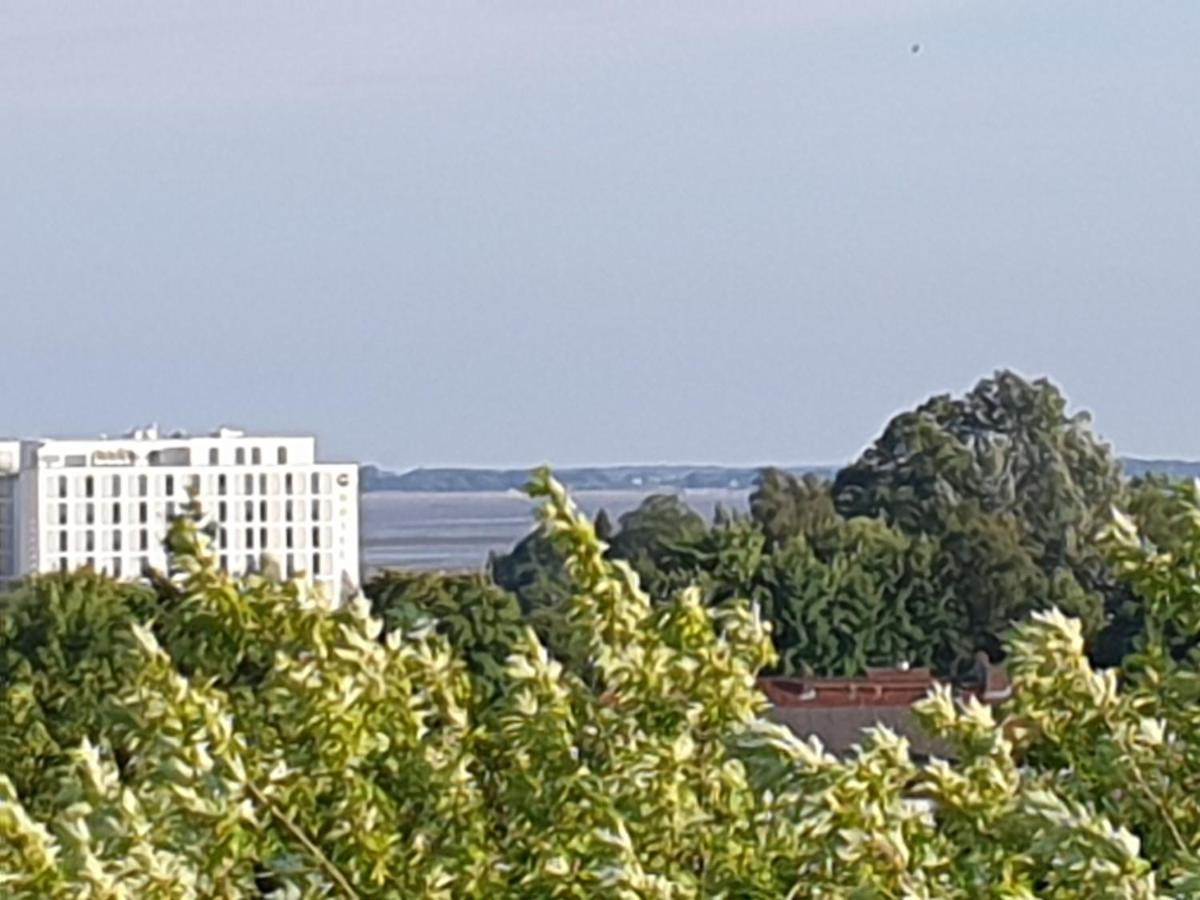 191 Ferienwohnung Deichbruecke Wilhelmshaven Kültér fotó